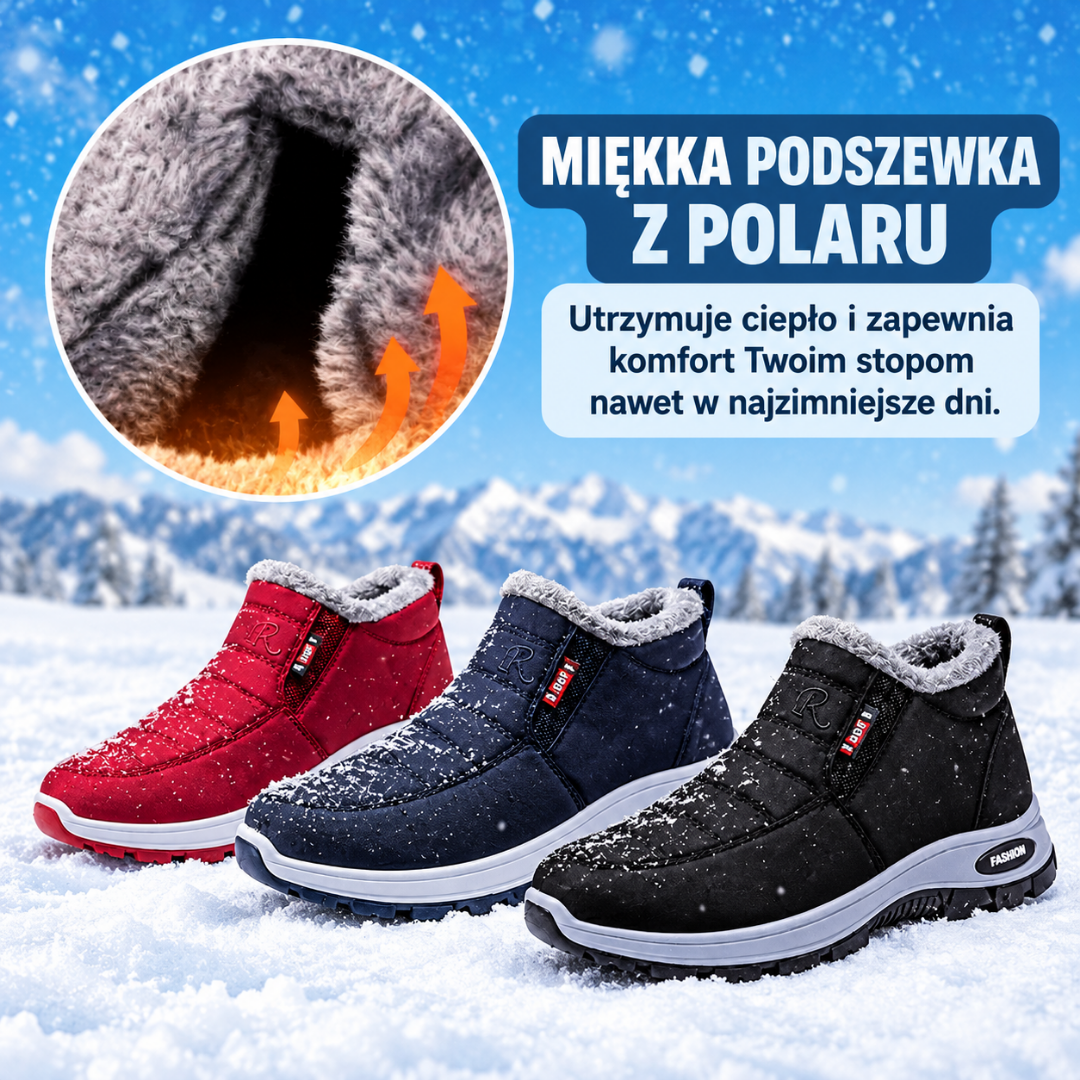 Martine | Ciepłe, Wygodne i Łatwe do Założenia Botki