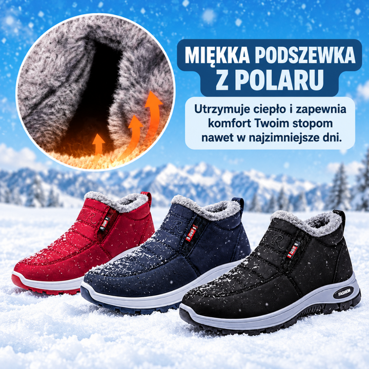 Martine | Ciepłe, Wygodne i Łatwe do Założenia Botki