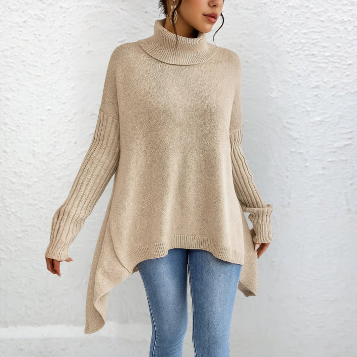 Brigit™ | Sweter z wysokim kołnierzem