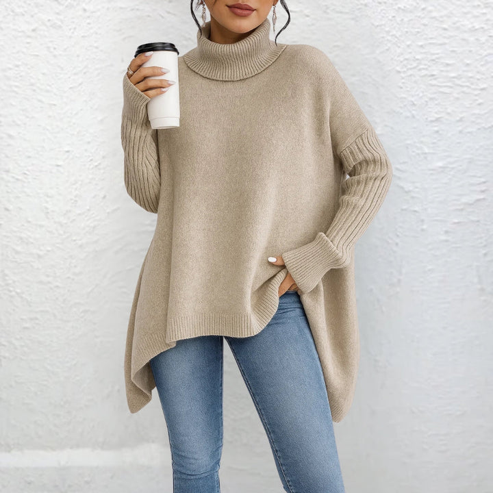 Brigit™ | Sweter z wysokim kołnierzem