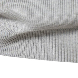Sweter z zamkiem dzianinowy