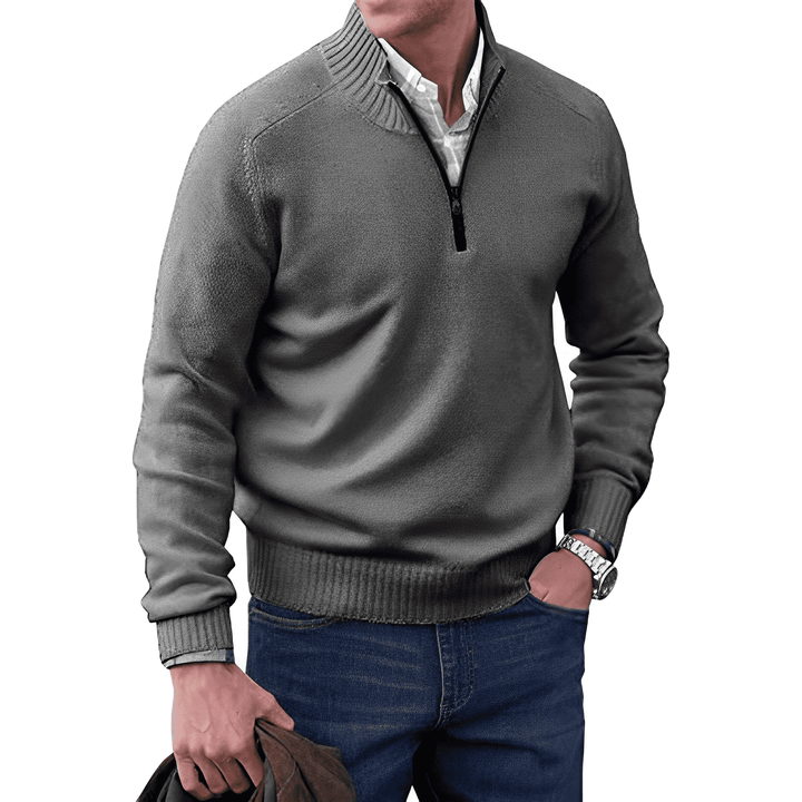 Nowoczesny Sweter na Zamek