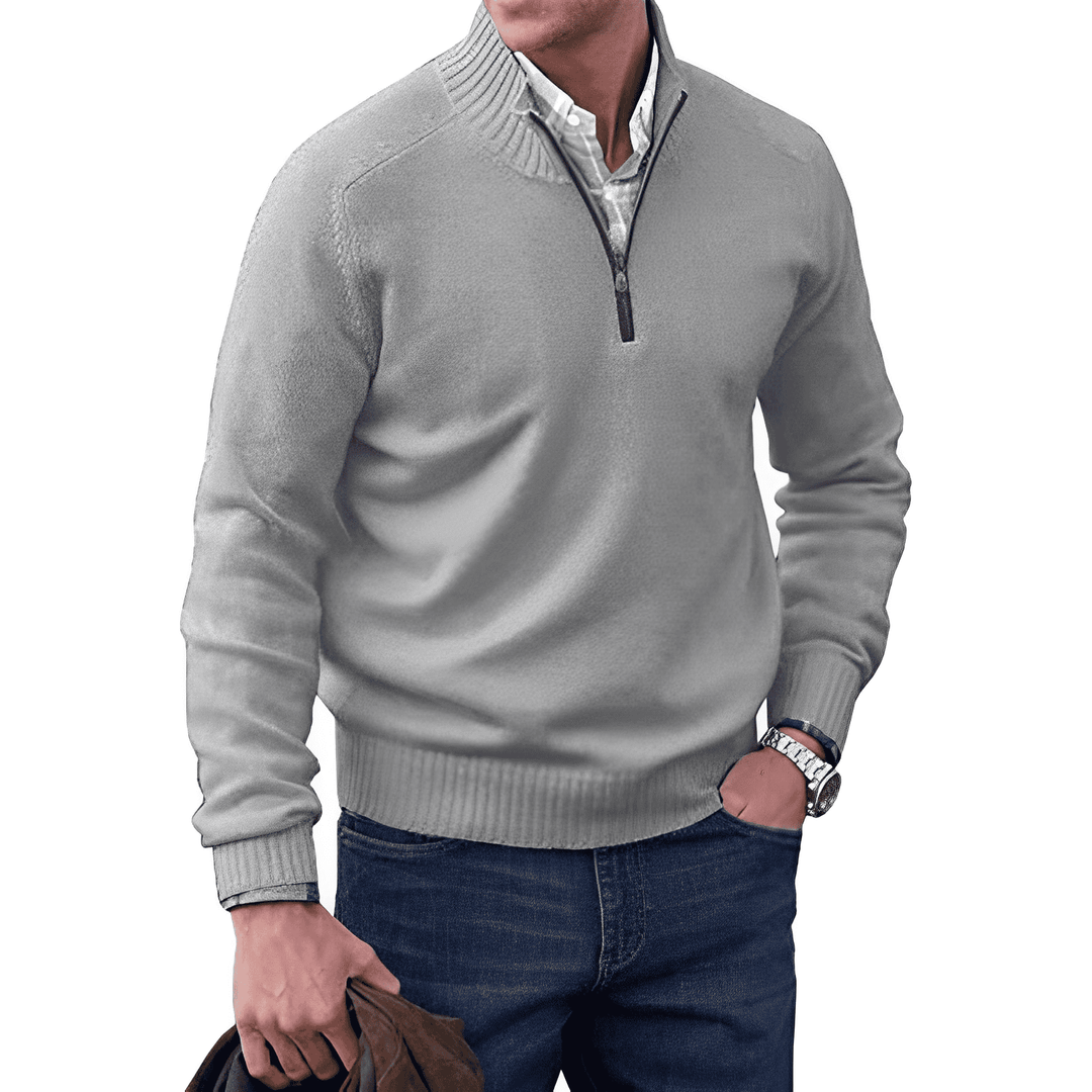 Nowoczesny Sweter na Zamek