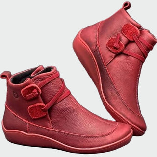 Botki ortopedyczne z premium skóry