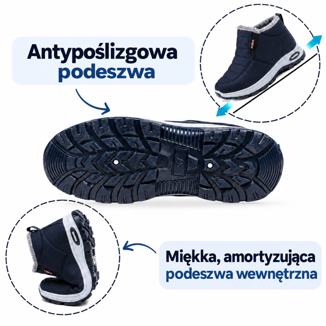 Martine | Ciepłe, Wygodne i Łatwe do Założenia Botki