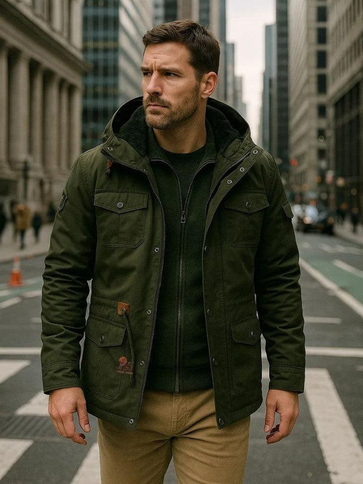 Adrian™ | Kurtka Bomber z Fleece