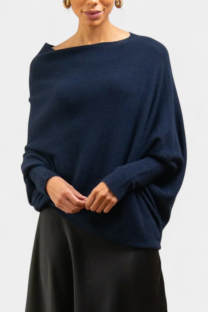 Andrea | Sweter z opadającymi ramionami