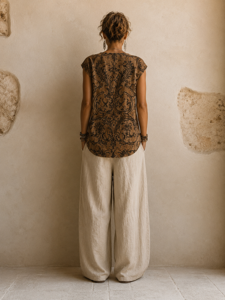 Julia | Boho Trzyczęściowy Zestaw