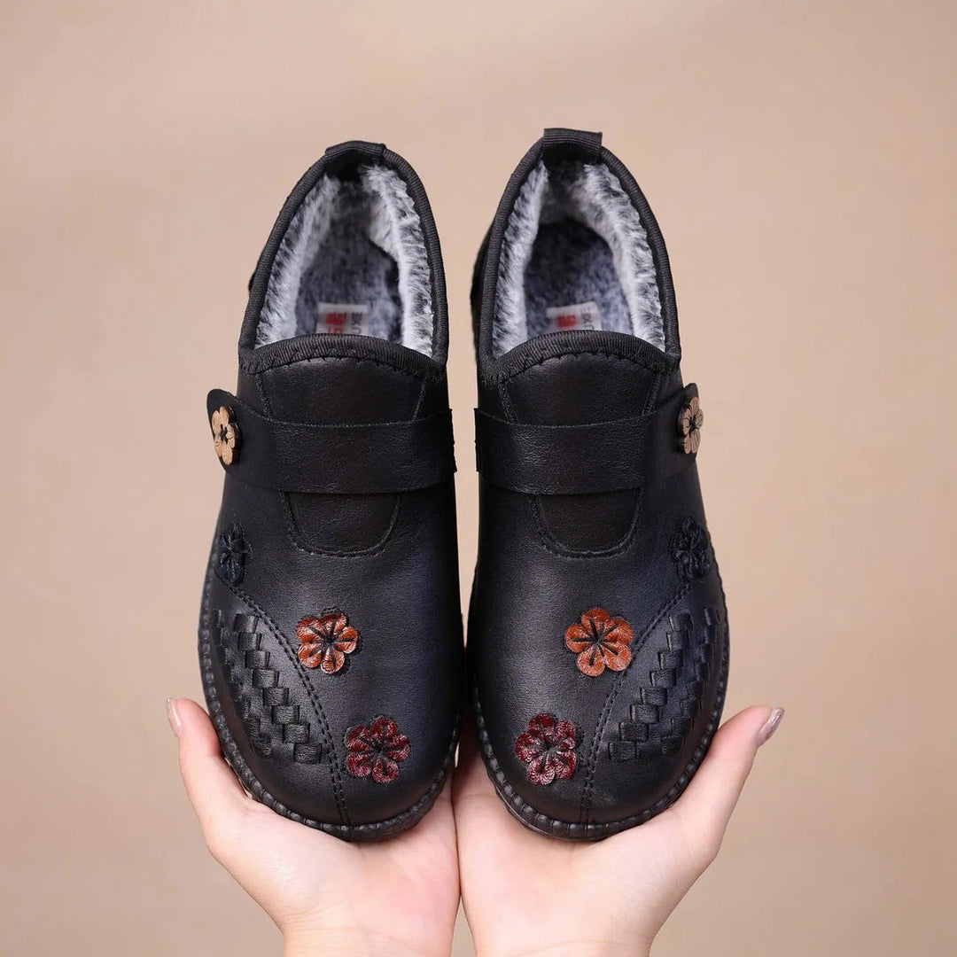 Pilar™ | Ortopedyczne Buty Wyłożone Haftowanymi Kwiatami