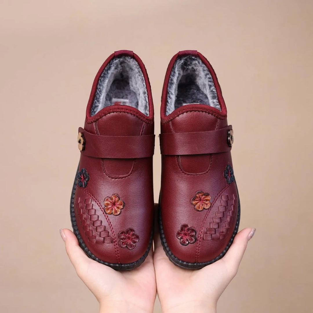 Pilar™ | Ortopedyczne Buty Wyłożone Haftowanymi Kwiatami