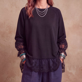 Gisela || Bluza z koronką