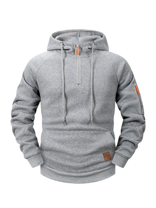 Sportowa Męska Bluza z Kapturem