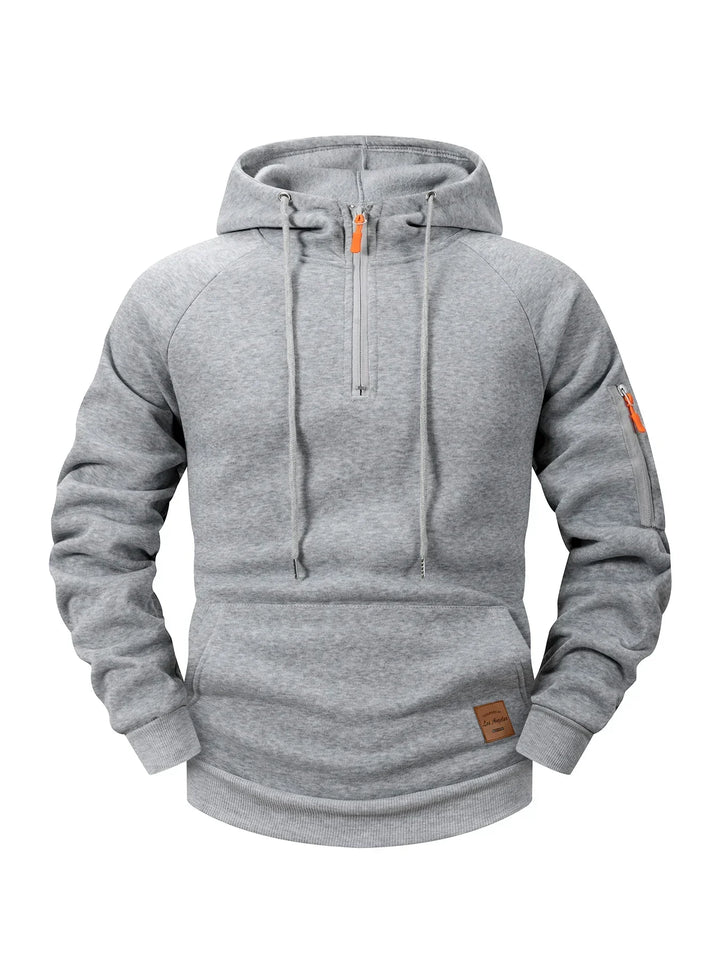Sportowa Męska Bluza z Kapturem