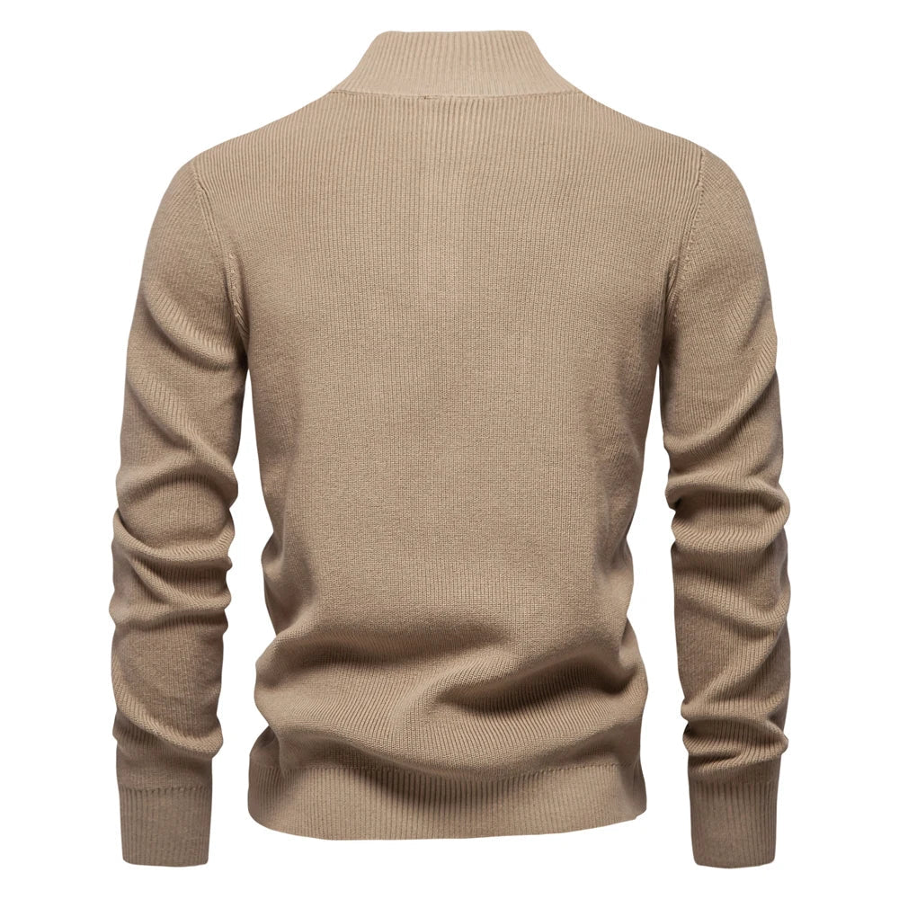 Męski sweter z guzikami