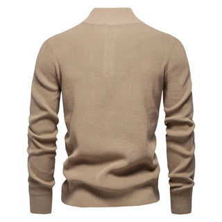 Męski sweter z guzikami