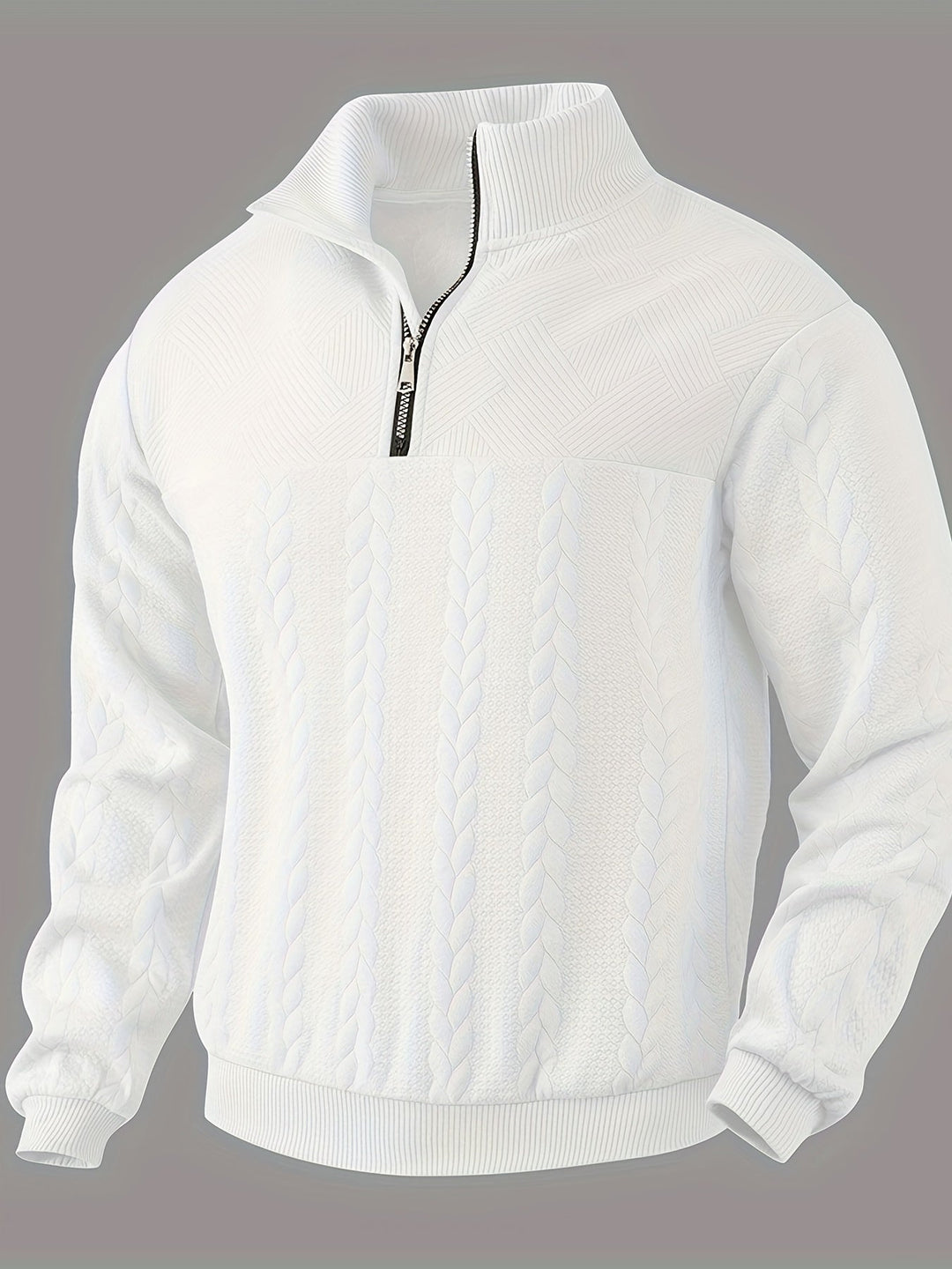 Sweter z zamkiem