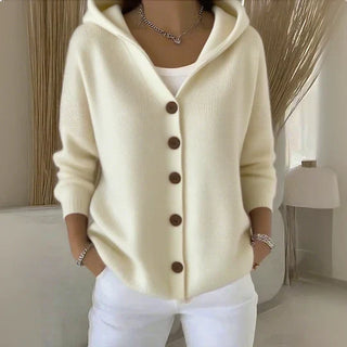 Hanna –  Modny sweter z kapturem