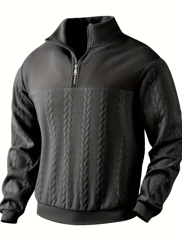 Sweter z zamkiem