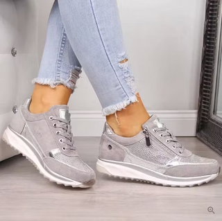 Confortia™ | Ortopedyczne buty na koturnie dla kobiet z zamkiem błyskawicznym