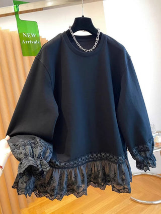 Gisela || Bluza z koronką