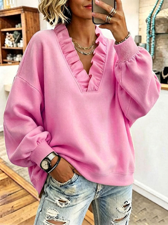 Vanesa || Bluza z falbanami