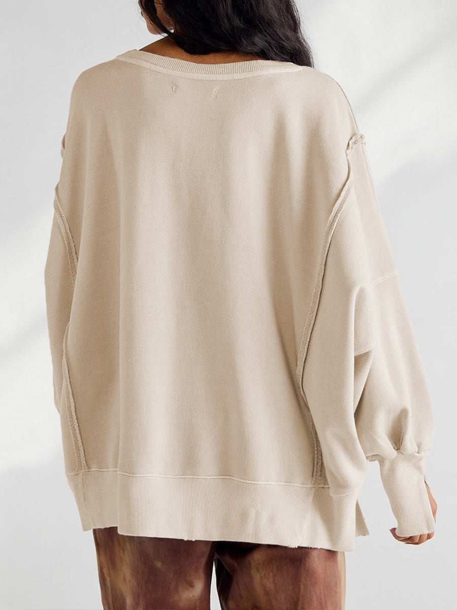Ximena || Bluza z przeszyciami