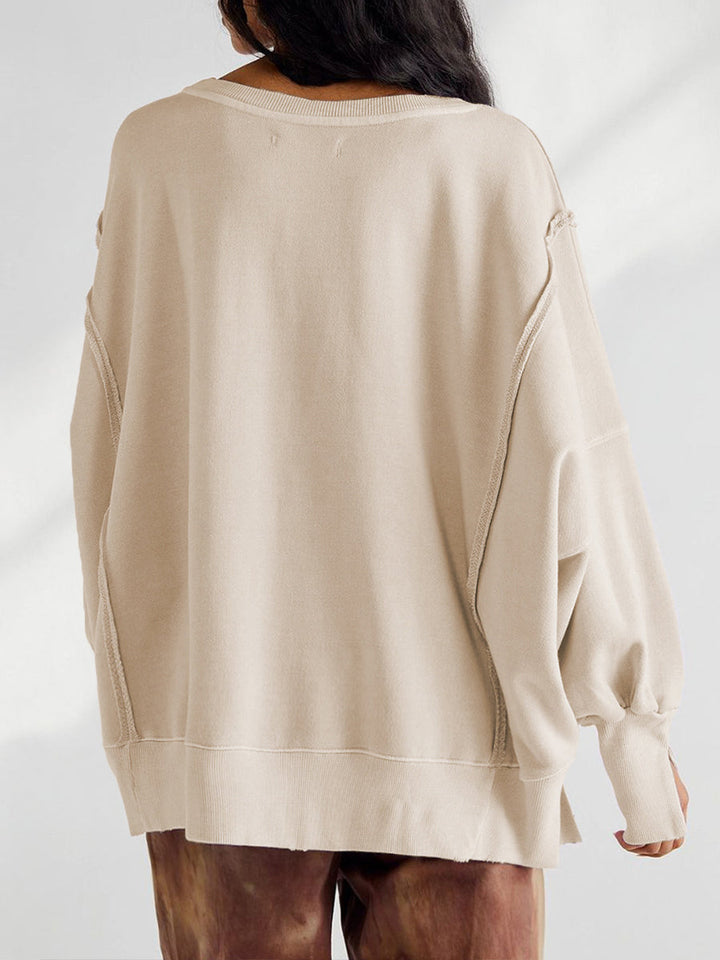 Ximena || Bluza z przeszyciami