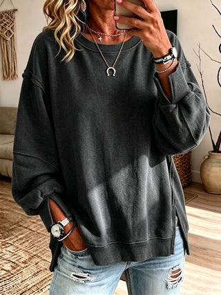 Ximena || Bluza z przeszyciami