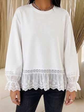 Gisela || Bluza z koronką