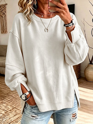 Ximena || Bluza z przeszyciami