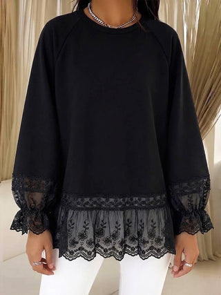 Gisela || Bluza z koronką