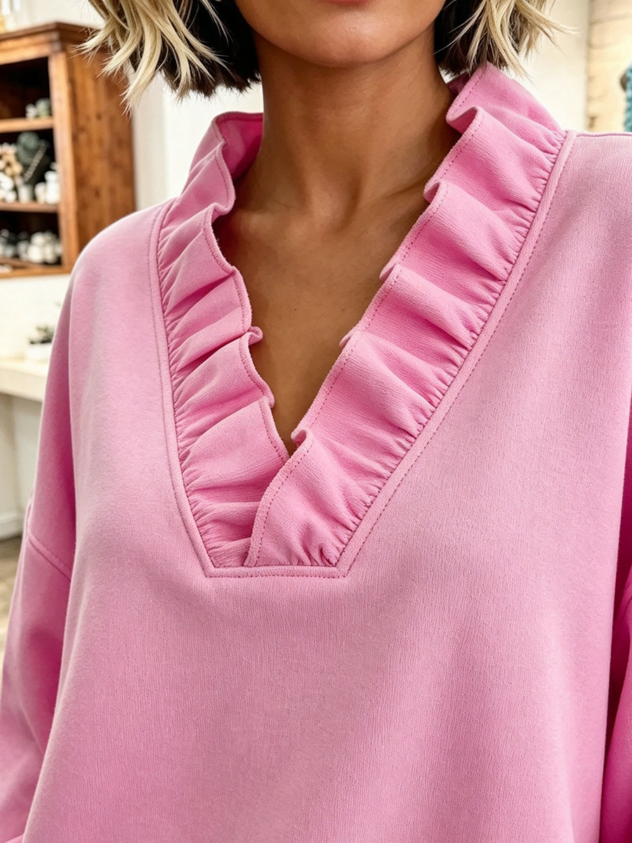 Vanesa || Bluza z falbanami