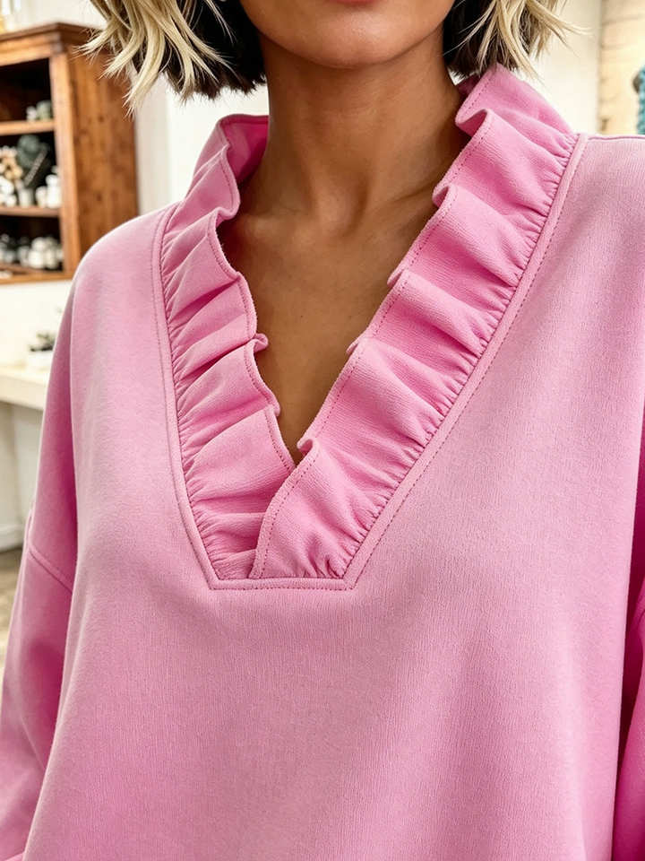 Vanesa || Bluza z falbanami