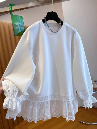 Gisela || Bluza z koronką