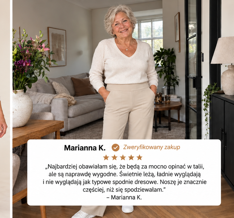 Klara – Wygodne spodnie stretch dla każdej kobiety