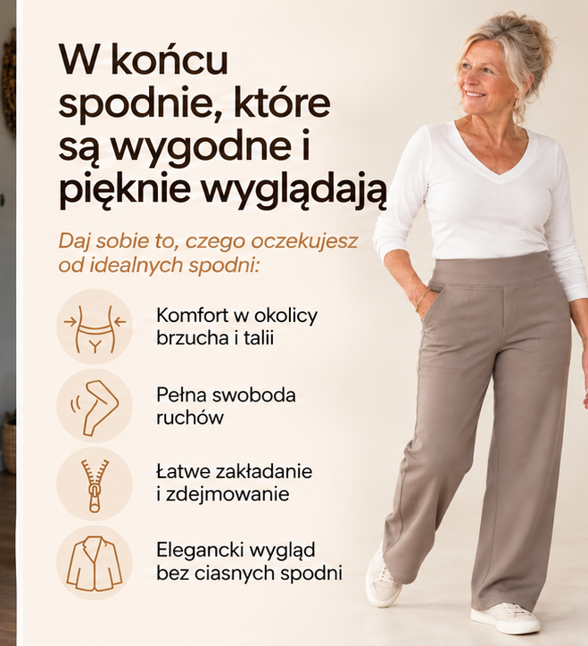 Klara – Wygodne spodnie stretch dla każdej kobiety